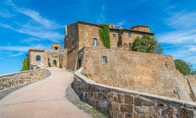 Celleno old town, province of Viterbo, Lazio, central Italy.