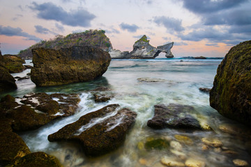 Canvas Print - Atuh beach