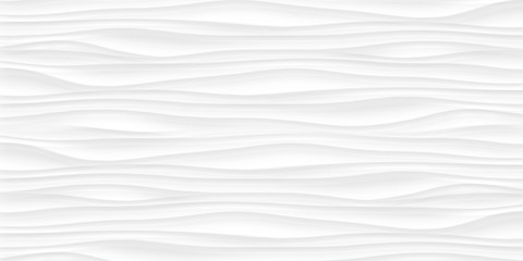 Line White texture. Gray abstract pattern seamless. Wave wavy nature geometric modern. On white background. Vector illustration
