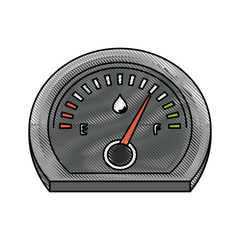 Canvas Print - Car fuel meter icon vector illustration graphic design