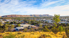 The Town Of Alice Springs In The Middle Of The Desert