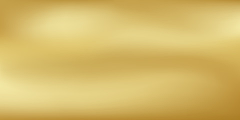 Wall Mural - vector gold blurred gradient style background. abstract smooth colorful illustration, social media w