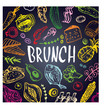 © jane55 - Hand drawn doodle food illustration. Big set Healthy food