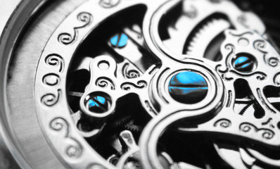 Mechanical Watch Close Up High Quality  