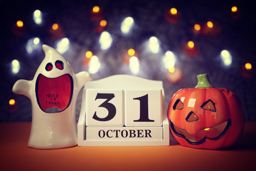 Halloween calendar date