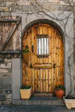 Antique Rural Wooden Door