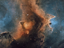 A Creative Image Of Space IC1871 Part Of The Soul Nebula