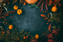 Thanksgiving Autumn Background