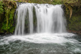 Fototapeta Łazienka - Molinuco Waterfalls at Pita river, Ecuador