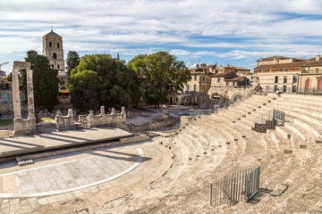 Wall Mural - Roman amphitheatre in Arles, France