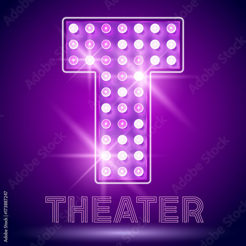 Vector Chic Light Up Alphabet Set Luxury Graphic Font Letter T Buy This Stock Vector And Explore Similar Vectors At Adobe Stock Adobe Stock