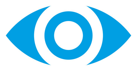 Wall Mural - Eye vector icon