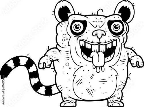 Ugly Lemur Standing Buy This Stock Vector And Explore Similar Vectors At Adobe Stock Adobe Stock This rare nocturnal lemur is thriving after a rough first week. adobe stock