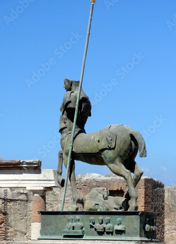 Italie Pompei Centaure Igor Mitoraj Statue Buy This Stock Photo And Explore Similar Images At Adobe Stock Adobe Stock