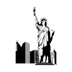 Sticker - Statue of liberty