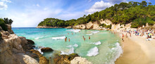 Cala Mitjana, Menorca, Balearic Islands, Spain.