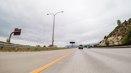 Aufkleber - Highway driving