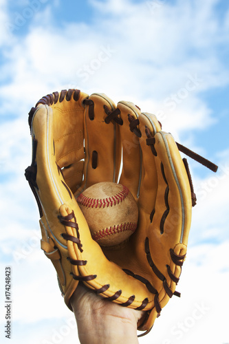 Plakat Rękawica baseballowa Catch