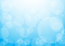 Background With Blue Bubbles
