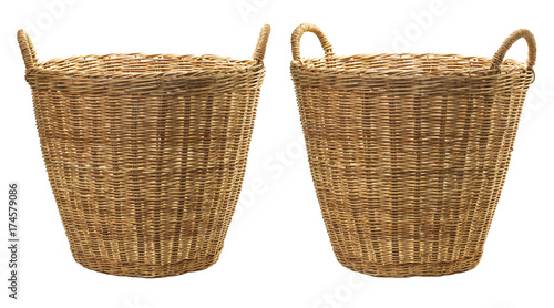 Fotografía  Rattan wicker basket