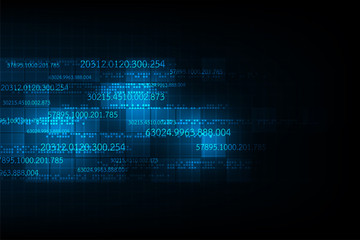 Wall Mural - vector background technology in the electronic information concept.