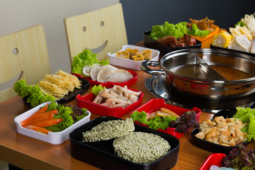 Wall Mural - asian hot pot