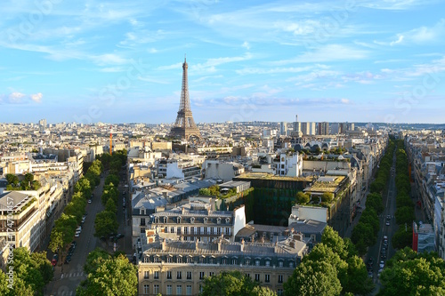 Plakat Wielka wieża Eiffla, Paryż