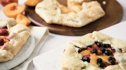 Sticker - Variety of peach galletes made with fresh local peaches