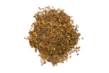 Close-up View Of Rooibos Tea Stack Of Piles Isolated