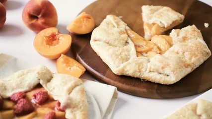 Sticker - Variety of peach galletes made with fresh local peaches