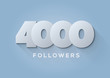 Acknowledgment  4000 Followers