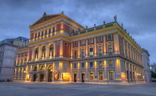 Great Hall Of Wiener Musikverein, Vienna, Austria, HDR