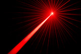 Fototapeta  - Laser beam light effect