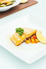 Sticker - Salmon steak