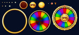 Fototapeta  - Bonus wheel of luck. Vector illustration