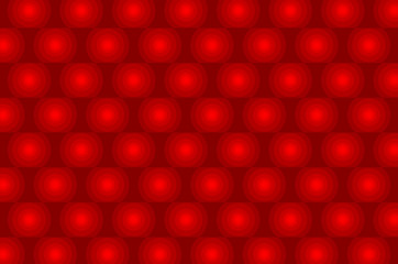 Wall Mural - Abstract vector red graphic circular pattern, Abstract background - concentrated circular pattern