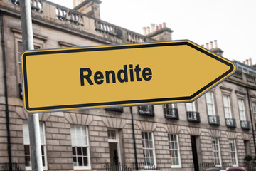 Sticker - Schild 238 - Rendite