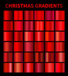 Christmas red gradients