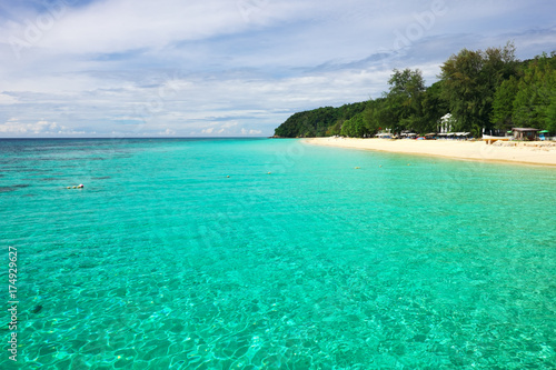 Transparent Sea And Crystal Clear Water Of Maiton Island Phuket