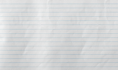 notebook lined paper background or texture