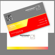 © A Hend - Business card elegant Red
