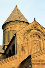 Medieval monastery in Mtskheta, Georgia