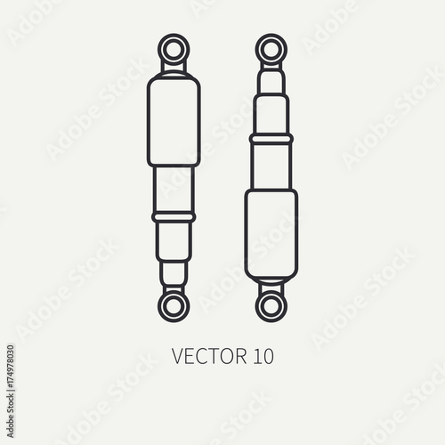 Motorcycle Engine Illustration - Download Illustration 2020