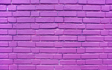 Wall Mural - Purple Brick Wall