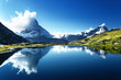 © Iakov Kalinin - Reflection of Matterhorn in lake, Zermatt, Switzerland