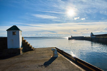 Burghead Harbour Mouth.