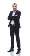 © ASDF - in full growth .portrait of successful business man.