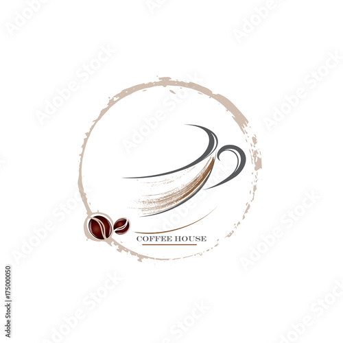 Logo For Coffee Coffee Shop An Abstract Element For The Design