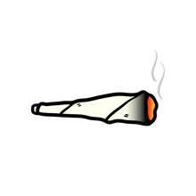 Cartoon Blunt or Joint