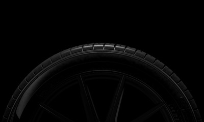  Tire Dark Background